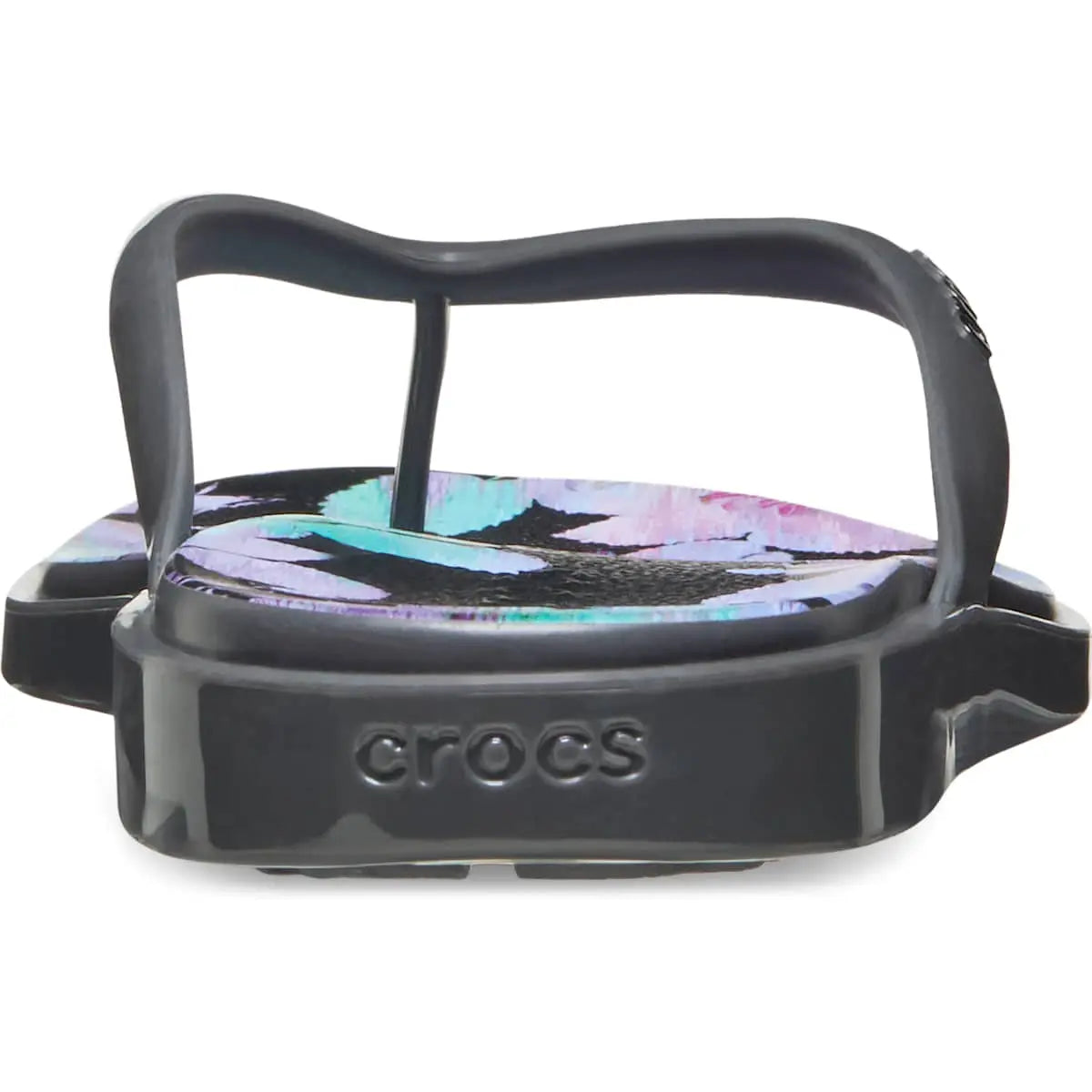 Crocs Women'S Miami round Toe Flip Flops, Summer Sandals - Floral and Animal Prints