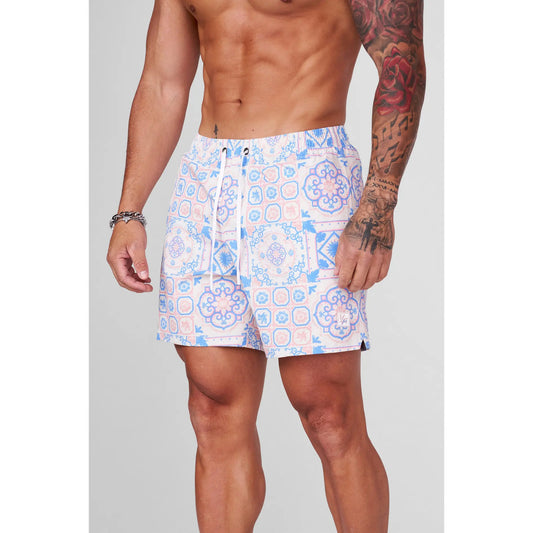 1003 - Mosaic Swim Shorts