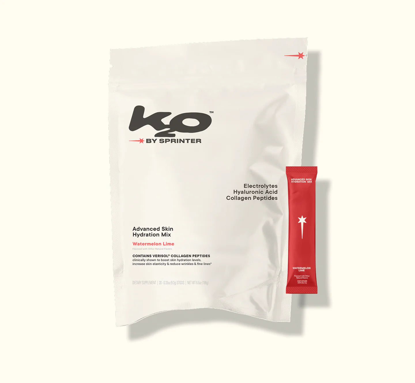 K2O by Kylie Jenner Advanced Skin Hydration Mix Boost Hydration & Reduce Wrinkles
