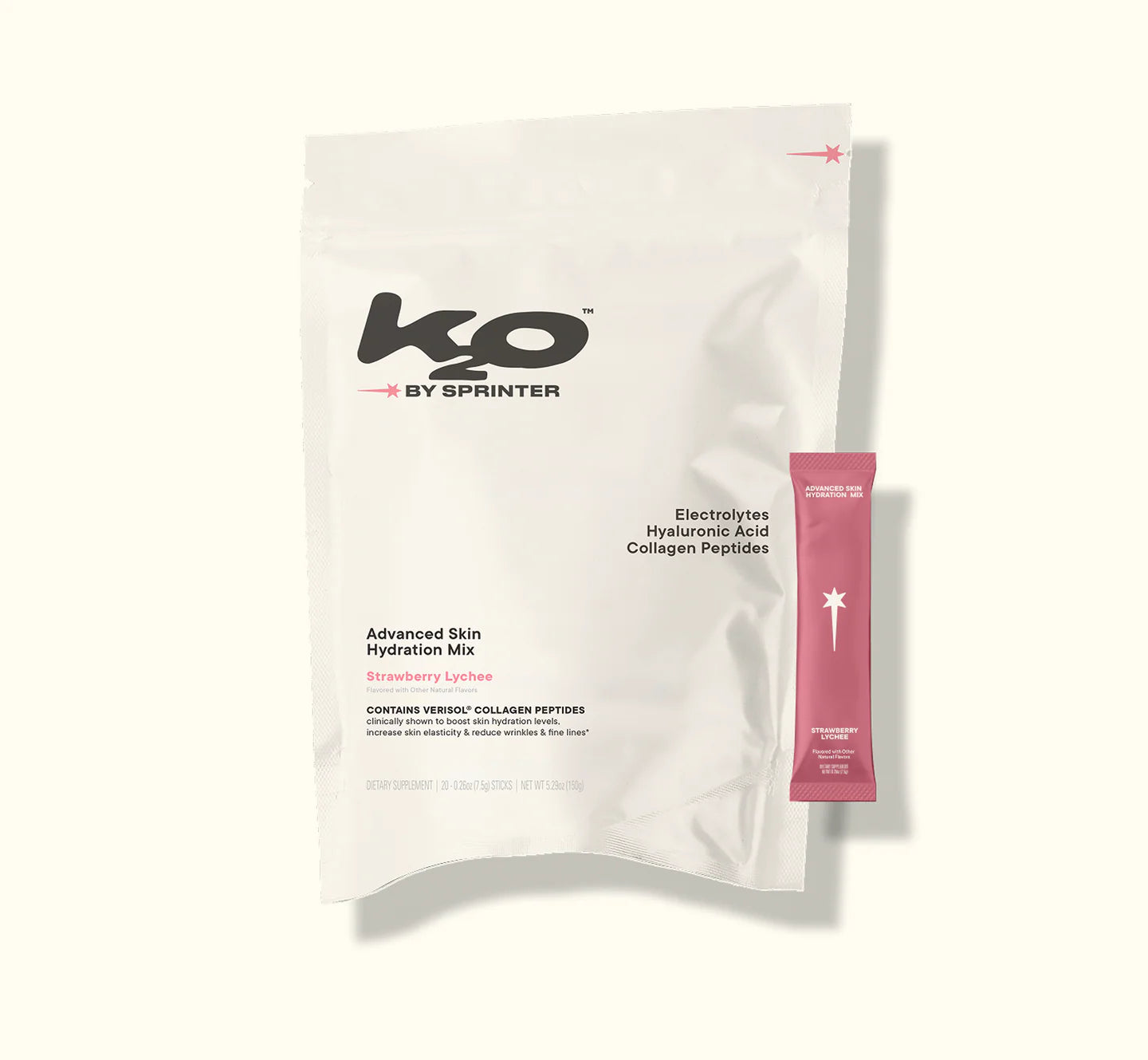 K2O by Kylie Jenner Advanced Skin Hydration Mix Boost Hydration & Reduce Wrinkles