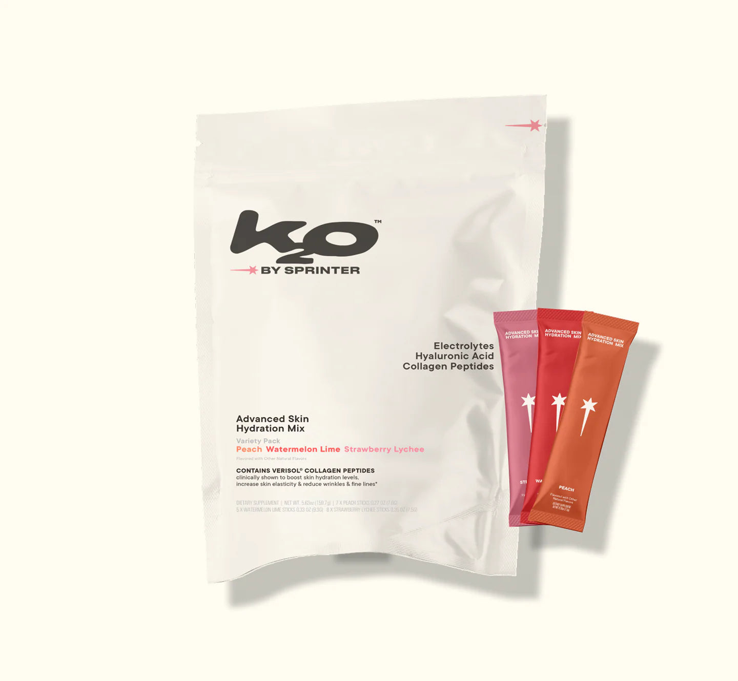 K2O by Kylie Jenner Advanced Skin Hydration Mix Boost Hydration & Reduce Wrinkles