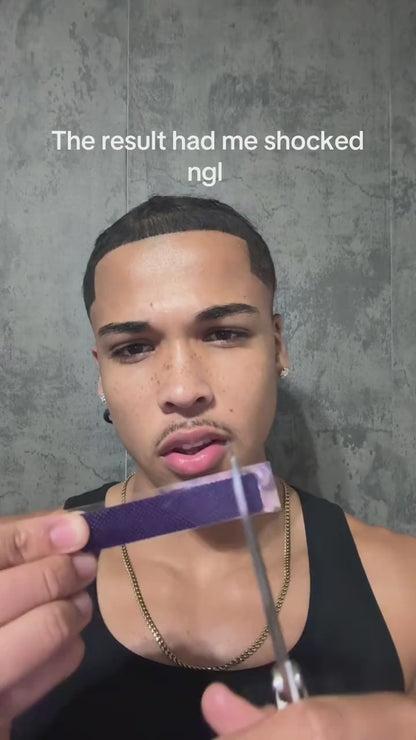 DRDENT Purple Teeth Whitening Strips - Safe for Enamel - Non Sensitive Teeth Whitening - Peroxide-Free